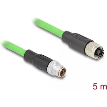 DeLOCK 80434 Network Cable Green 5 m SF/UTP (S-FTP) (80434)
