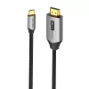 Vention USB-C to HDMI cable CRBBH — 2 m, 4K@60Hz, black, USB-C to HDMI