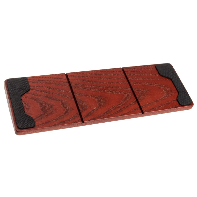 Glorious Keyboard Wrist Rest, Compact, Wood - Reddish Brown