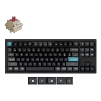 Mechanical 80% QWERTY keyboard Keychron Q3 Ultra 8K — Bluetooth & wired, RGB backlight, Black