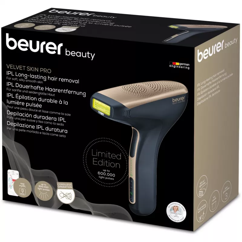 IPL 8800 VELVET SKIN PRO , Haarentferner gold