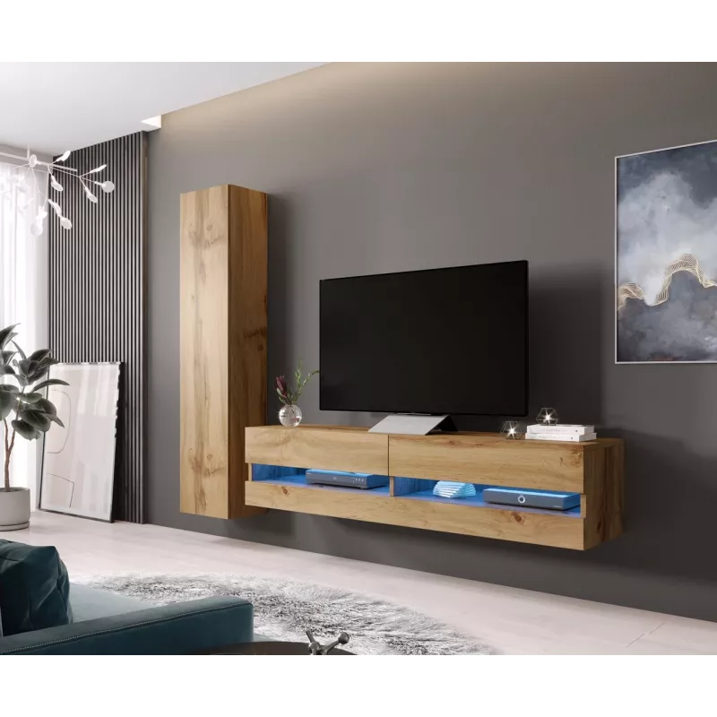 Cama TV stand VIGO NEW 30/180/40 wotan oak