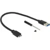SSD enclosure DeLOCK 42594 Black Silver M.2