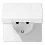 JUNG LS 1520 BFKL WWM Socket Outlet Type F White (LS1520BFKLWWM)