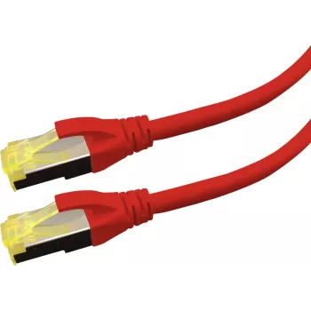 Networking cable LOGON APR6A030R Cat6a S/FTP (S-STP) Red 3 m RJ-45–RJ-45