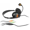 NATEC Drone Headset Wired headband Calls/Music Black, Orange