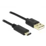 USB Cable DeLOCK 2m USB2.0-A/USB2.0-C Black