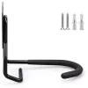 Wall bike mount MACLEAN MC-433 vertical bicycle hanger, foldable, adjustable width, for bikes up to 20 kg, black