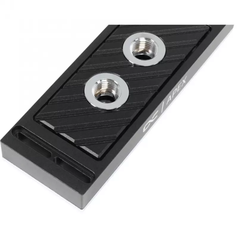Water block Alphacool 14000 Aluminium Nickel Plastic Black 45mm 127.5mm 17.3mm
