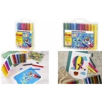 EBERHARD FABER Colori felt-tip pens assorted colours, 12 pc(s) (551213)