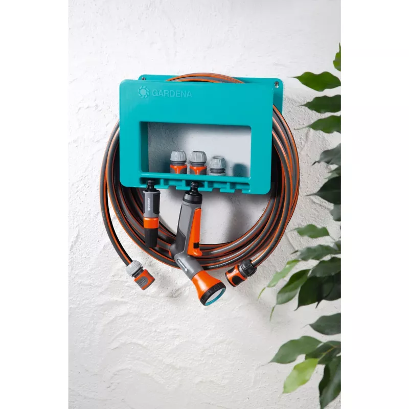 Hose Reel Gardena System Stowaway 35m Blue