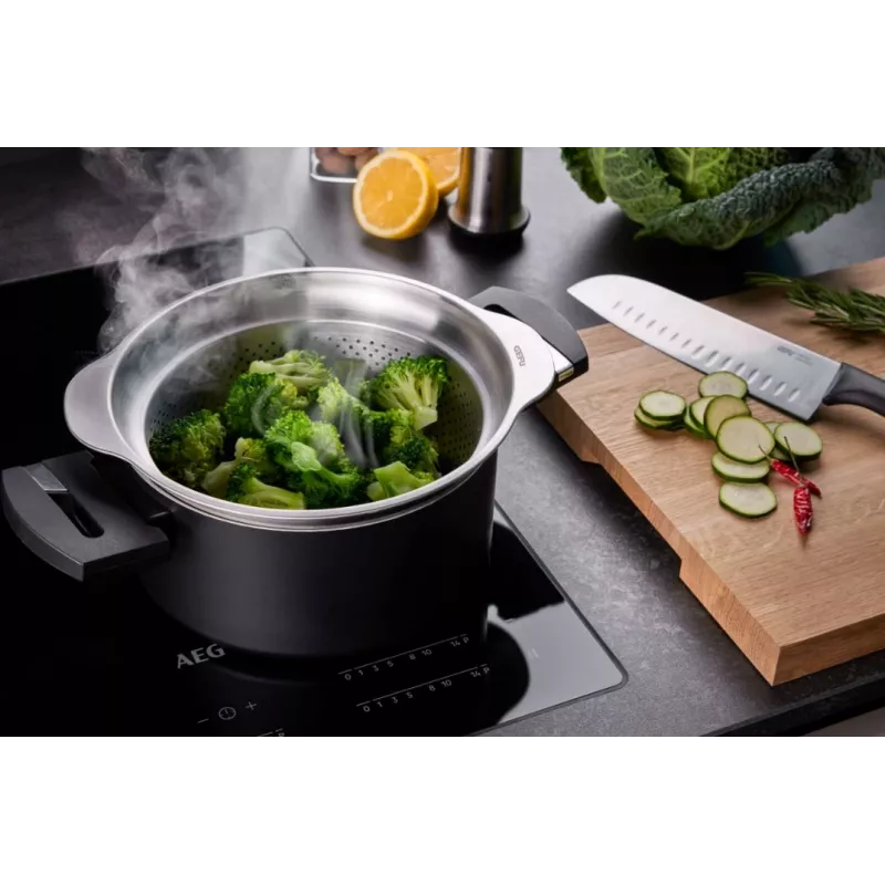 Strainer GEFU PREMIO G-28131, 23 cm stainless kitchen sieve