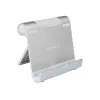 TERRATEC iTab S - Stand for mobile phone / Tablet - Aluminium - Silver - Desktop-Stand (219727)
