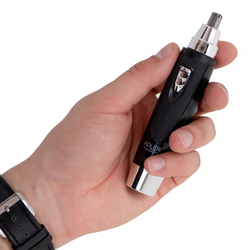Precision trimmer Adler AD 2911 — ear and nose trimmer, black, 45 g