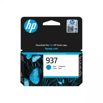 HP 937 Cyan Original Ink Cartridge, Cyan, 1 pc(s), 800 pages