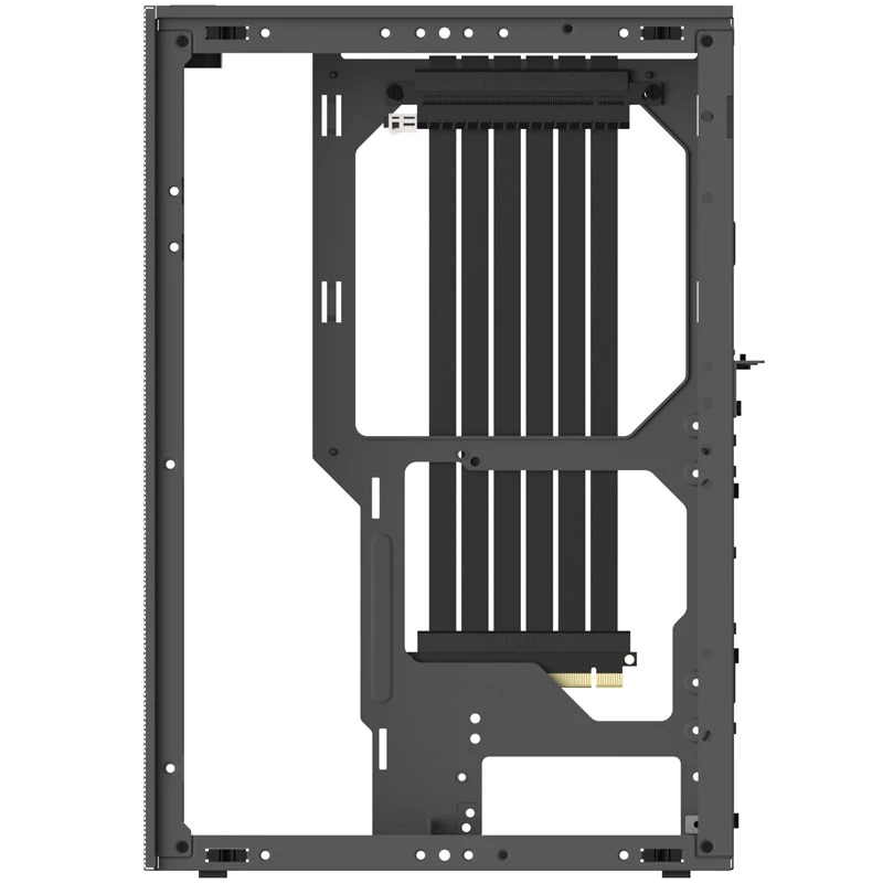 Supd Riser Ribbon Cable - PCIe 4.0, 270mm, black