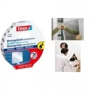 Double-sided tape Tesa 55734 Extra Strong, 38 mm x 5.0 m, high-adhesion mounting tape
