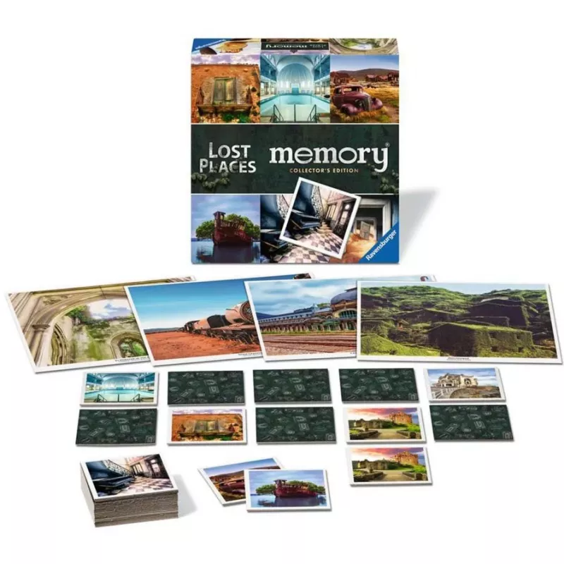 Collector''s memory Lost Places, Memory Game