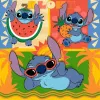 Children's puzzle Ravensburger Disney Stitch — 3 x 49 pieces, suitable for kids