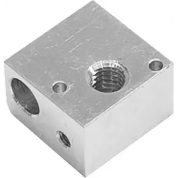 Heat Block for Flashforge Creator 3 Pro 3D Printer, compatible replacement (MPN 80002904001)
