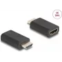 HDMI Gender Changer DeLOCK 64325 Black Connector 1 HDMI Connector 2 HDMI