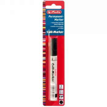 Permanent Marker Herlitz 8665408 Black 1 pc