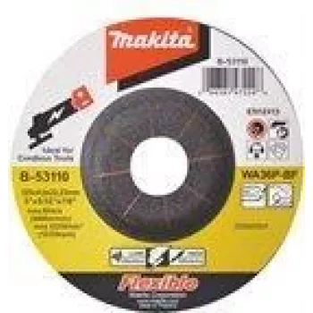 Makita - Sanding Disc - for Metal, Stainless Steel - 125 mm - Grit: WA36P - for Makita DGA506RTJ