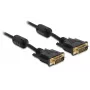 DVI cable DeLOCK 83191 3 m DVI-D Black