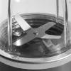 Cup blender NUTRIBULLET NB606B 600W, Tritan jug 0.7 L, 6 blades, 1 speed, 500 ml mug, grey