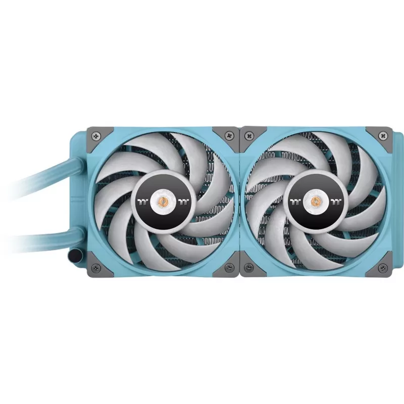 TOUGHLIQUID 240 ARGB Sync All-In-One Liquid Cooler Turquoise 240mm, Liquid Cooling turquoise