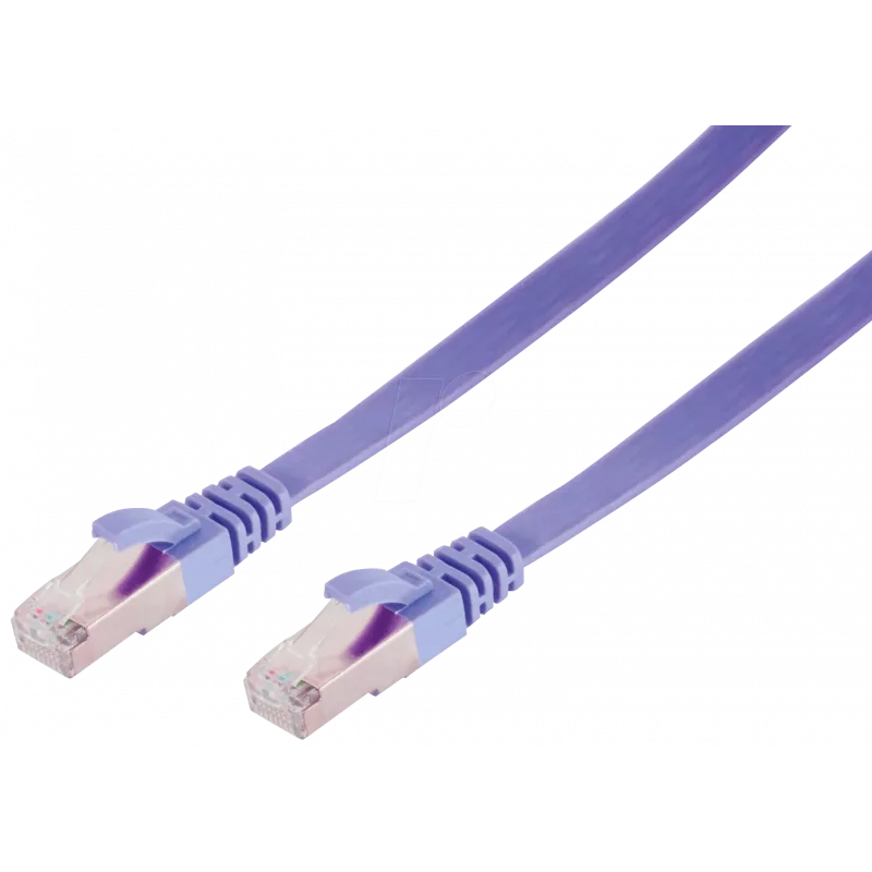 networking cable ShiverPeaks BS75511-SLV Violet 1 m Cat7 U/FTP STP