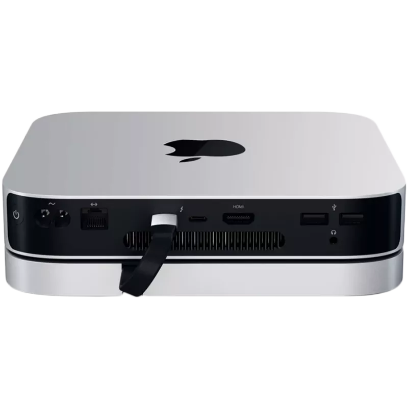 Satechi USB Type-C Aluminum Stand and Hub for Apple Mac mini (Silver)
