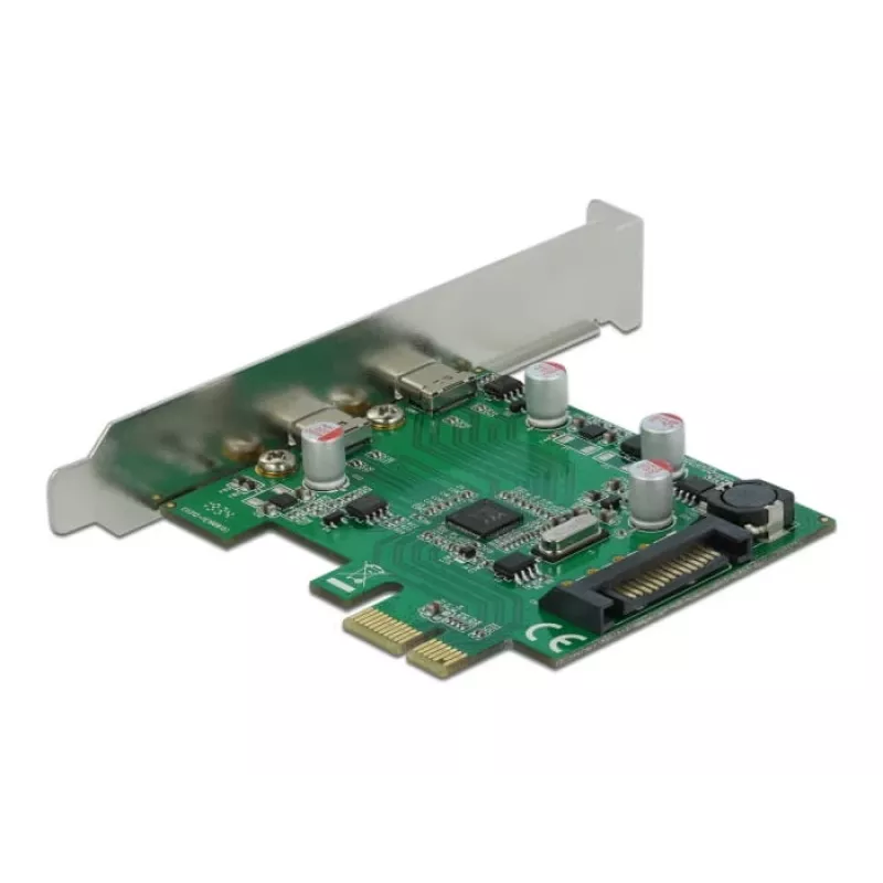 DeLOCK PCI Express x1 Card to 2 x USB Type-C™ female