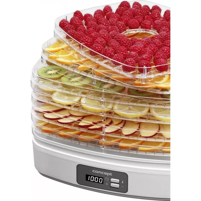 Food dehydrator Concept Solution SO2080, 260 W, white, 25 cm tray diameter