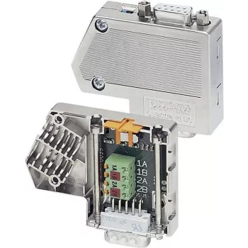 Phoenix Contact SUBCON PLUS-PROFIBUS Connector to 12 MBit/s SUBCON-PLUS-PROFIB/AX Contents: 1 pc(s) (2744377)