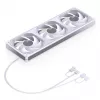 360mm ARGB PWM Radiator Fan Kit Jonsbo ZB-360 white — 3x120mm PWM ARGB fans for liquid cooling radiators