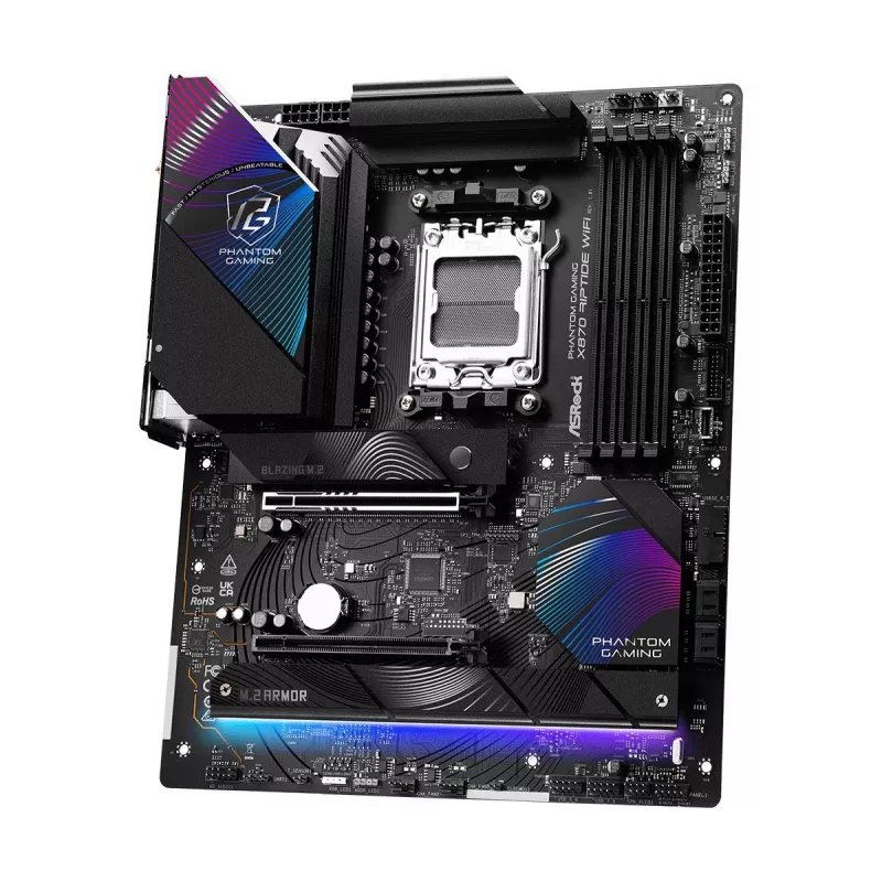 Motherboard ASRock X870 Riptide WiFi — ATX, AMD X870, Socket AM5, DDR5, 4 DIMM, 256 GB, Wi‑Fi 7, 2.5GbE