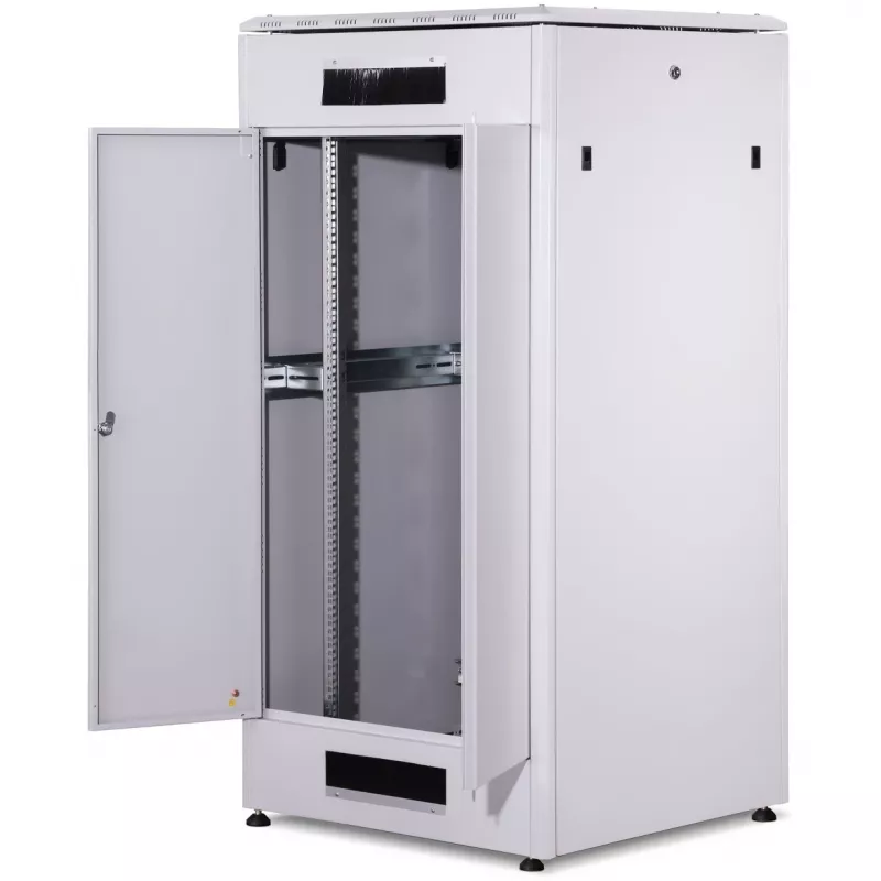 DIGITUS Netzwerkschrank Unique 32HE 1609x800x800mm grau (Speditionsversand)