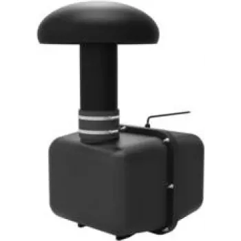 Outdoor speaker Omnitronic GSUB-8 180W IP54 Black – weatherproof passive subwoofer