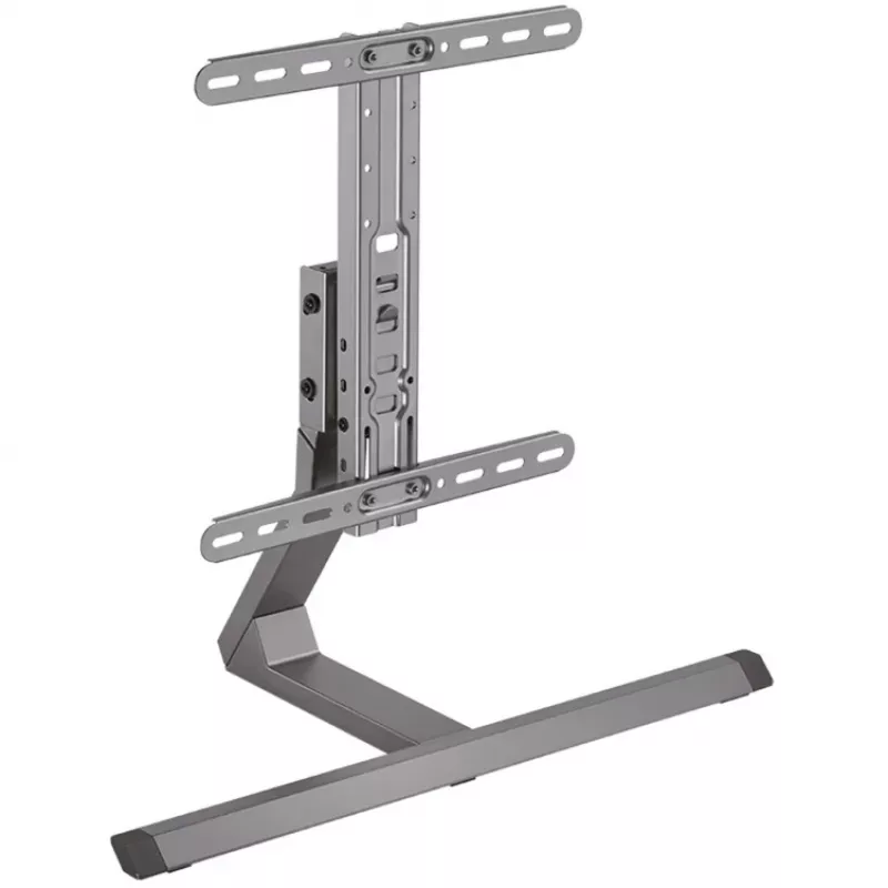 HAGOR HA - Stand - for LCD-Display - Silver - Screen Size: 81-140 cm (32-55) - Mounting Interface: to 400 x 400 mm - Desk Mount (8700)