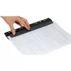 Hole Punch WEDO 67 9401 — 4-hole metal punch, black, punching capacity 3 mm, 66 mm width