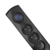 Surge Protector Qoltec 50113 Black 8 AC outlets 230 V 1.8 m