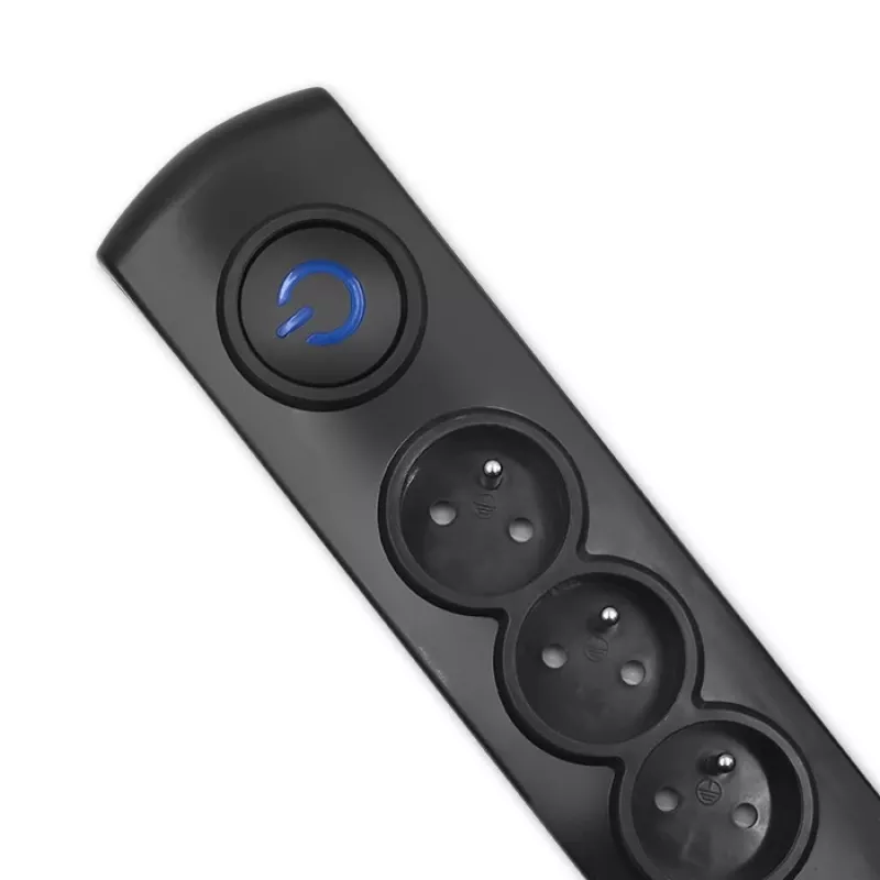 Surge Protector Qoltec 50113 Black 8 AC outlets 230 V 1.8 m