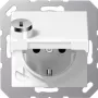 JUNG A 1520 BFKLSL WW - Type F - White - Thermoplast - IP44 - Universal - 250 V