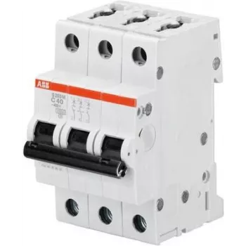 ABB S203M-C16 Circuit Breaker Miniature Circuit Breaker C-Type 3 3 Module(e) (2CDS273001R0164)