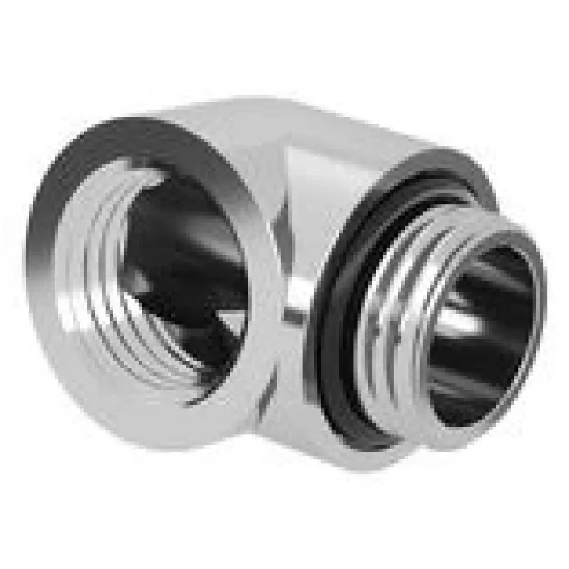 Barrow Adapter 90° G1/4 Male to G1/4 Female, Stainless Steel (TDWT90-B01 SS)
