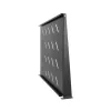 Rack shelf Extralink SHELF 1U for 19 inch wall cabinets, 1U, 300 mm, black, metal