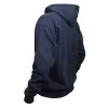 Caseking hooded zip sweatshirt navy size S