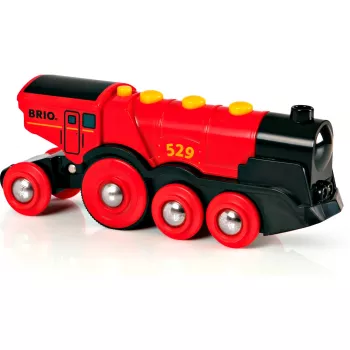 BRIO 33592 battery-powered train black/red