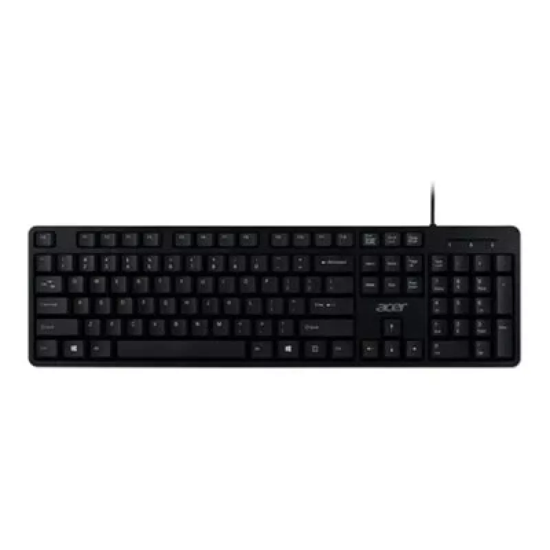 Wired USB Keyboard Acer GP.KBD11.04F — Full-size QWERTY US International, Black, 1.45 m cable